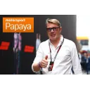 Mika Hakkinen in the cockpit