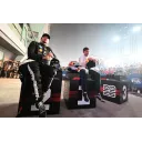 Charles Leclerc and Max Verstappen