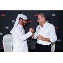 Stefano Domenicali та Mohammed Ben Sulayem