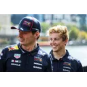 Ліам Лоусон та Макс Ферстаппен у складі Red Bull