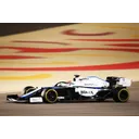 Джордж Расселл у Williams FW43 на тестах у Бахрейні 2020 року. Через тиждень він уже виступав за Мерседес замість хворого Льюїса Гамільтона