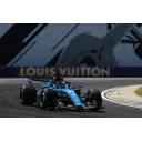 Александр Албон за кермом Williams на трасі Сахір