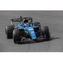 Александр Албон у своїй машині Williams під час тестів