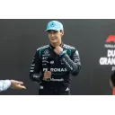 Джордж Расселл у кокпіті Mercedes
