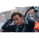 Джордж Расселл у кокпіті Mercedes