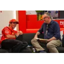 Шарль Леклер з журналістом Motorsport.com