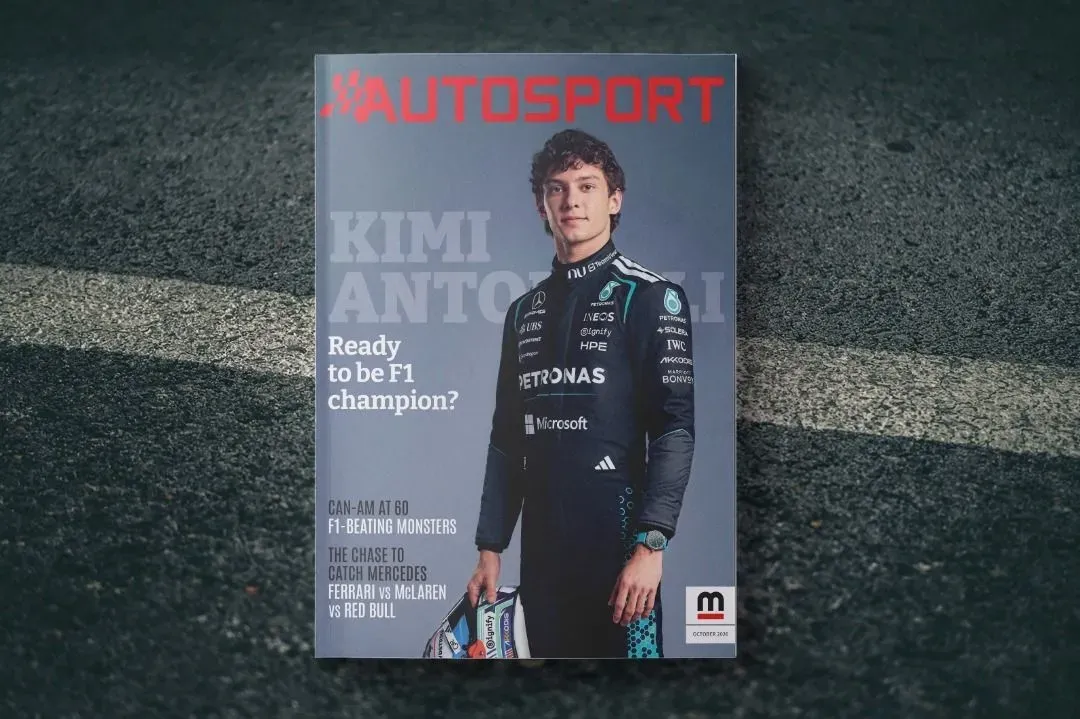 Авторитетний журнал Autosport присвятив новий випуск феноменальному прогресу Кімі Антонеллі та 60-річчю серії Can-Am